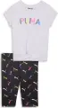 Комплект літній дитячий Puma LETTER LOGO сіро-чорний 859956-01