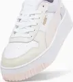 Кроссовки женские Puma CARINA STREET бело-бежево-светло-розовые 389390-10