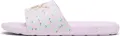 Шлепанцы детские Puma COOL CAT 2.0 LEMON сиренево-лаймовые 395655-01