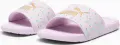 Шлепанцы детские Puma COOL CAT 2.0 LEMON сиренево-лаймовые 395655-01