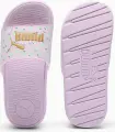 Шлепанцы детские Puma COOL CAT 2.0 LEMON сиренево-лаймовые 395655-01
