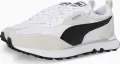 Кроссовки Puma RIDER FUTURE VINTAGE бело-бежево-черные 387672-11