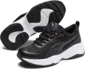 Кроссовки детские Puma CILIA черно-бело-розовые 370525-01