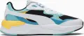 Кроссовки женские Puma X-RAY SPEED бело-голубо-желтые 387063-21