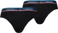 Труси (бразиліана) жіночі Puma BRAZILIAN чорно-рожево-сині (2 штуки) 907856-11