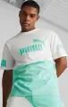 Футболка Puma POWER COLORBLOCK бірюзово-біла 673321-77