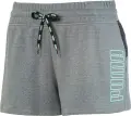 Шорты женские Puma FEEL IT серо-бирюзовые 518933-02
