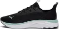 Кроссовки беговые женские Puma SOFTRIDE SOPHIA VITAL черно-мятные 311290-02