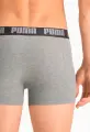Трусы (боксерки) Puma BASIC MEN'S BOXERS 2PACK серые, черные (2 штуки) 906823-05