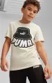 Футболка підліткова Puma ESSENTIALS MID 90S бежева 679720-87