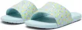Шльопанці дитячі Puma COOL CAT 2.0 LEMON бірюзово-лимонні 395655-02