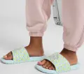 Шльопанці дитячі Puma COOL CAT 2.0 LEMON бірюзово-лимонні 395655-02