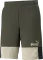 Шорти Puma ESSENTIALS+ BLOCK оливково-бежево-чорні 847429-64