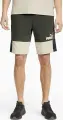 Шорты Puma ESSENTIALS+ BLOCK оливково-бежево-черные 847429-64