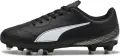 Бутсы детские Puma VITORIA II FG/AG JR черно-белые 108503-01