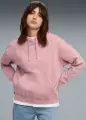 Худи женское Puma ESSENTIALS ELEVATED RELAXED WASH светло-розовое 68810365