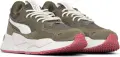 Кросівки жіночі Puma RS-Z REINVENT оливково-біло-коралові 383219-17