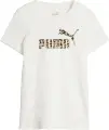Футболка підліткова Puma ANIMAL GRAPHIC кремова 676419-65