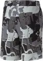 Шорты подростковые Puma ESSENTIALS+ STREET ART PRINTED серо-черные 674078-01