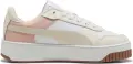 Кроссовки женские Puma CARINA STREET бежево-бело-светло-розовые 389390-42