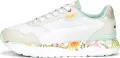 Кроссовки женские Puma R78 VOYAGE WILD GARDEN бело-бежево-мятные 389235-01
