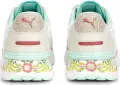 Кроссовки женские Puma R78 VOYAGE WILD GARDEN бело-бежево-мятные 389235-01