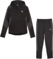 Спортивный костюм женский Puma EVOSTRIPE черный 676073-01__676075-01