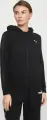 Толстовка женская Puma FULL-ZIP черная 537406-01