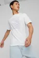 Футболка Puma GRAPHICS CAT белая 674474-02