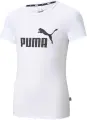 Футболка підліткова Puma ESSENTIALS LOGO біла 587029-02
