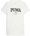 Футболка підліткова Puma SQUAD біла 676441-65