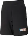 Шорты подростковые Puma ALPHA RETRO черные 847295-01