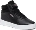 Кроссовки подростковые Puma CARINA MID FUR черные 309683-01