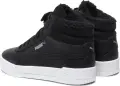 Кроссовки подростковые Puma CARINA MID FUR черные 309683-01