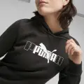 Худі жіноче Puma ESSENTIALS+ LOGO LAB чорне 675955-01