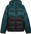 Куртка Puma PUMATECH PRIMALOFT темно-зелено-черно-оранжевая 63216575
