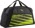 Сумка спортивна Puma ATTACANTO M 41L чорно-лаймова 091630-04
