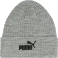 Шапка Puma #1 LOGO RIBBED CUFF BEANIE сіра 942291-02