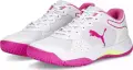 Кросівки тенісні жіночі Puma SOLARSMASH RCT PADEL біло-рожеві 107297-03