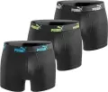 Труси (боксерки) Puma EVERYDAY COTON STRETCH чорні (3 штуки) 100003547-010