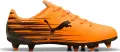 Бутсы детские Puma ATTACANTO II FG/AG JR оранжево-черные 108496-04