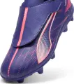 Бутси дитячі Puma ULTRA 5 PLAY FG/AG V JR фіолетово-рожеві 107914-01