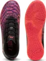 Футзалки (бампи) дитячі Puma FUTURE 8 PLAY IT JR чорно-коралово-фіолетові 108397-01