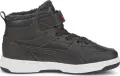Черевики дитячі Puma REBOUND JOY FUR темно-сіро-червоні 375479-06