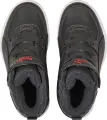 Черевики дитячі Puma REBOUND JOY FUR темно-сіро-червоні 375479-06