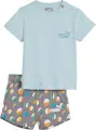 Комплект літній дитячий Puma ESSENTIALS SUMMER CAMP блакитно-сірий 679281-22