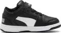 Кросівки дитячі Puma REBOUND LAYUP чорно-білі 370493-02