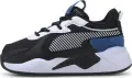 Кроссовки детские Puma RS-X COLLEGIATE черно-бело-синие 371628-01