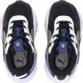 Кроссовки детские Puma RS-X COLLEGIATE черно-бело-синие 371628-01