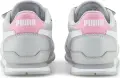 Кроссовки детские Puma ST RUNNER V3 MESH серо-бело-розовые 385511-03